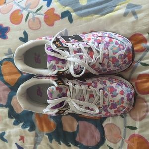 New Balance 574 Floral Dot Sneakers